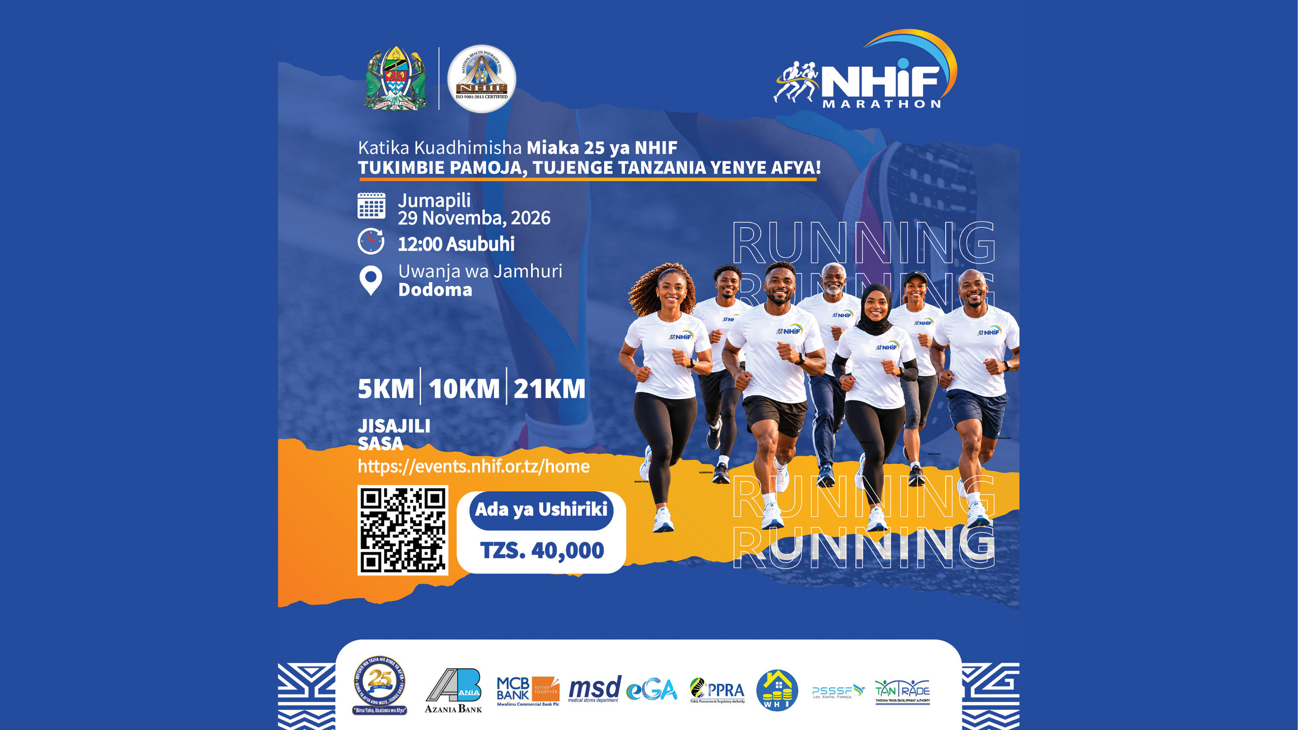 JISAJILI SASA NHIF MARATHON 2026