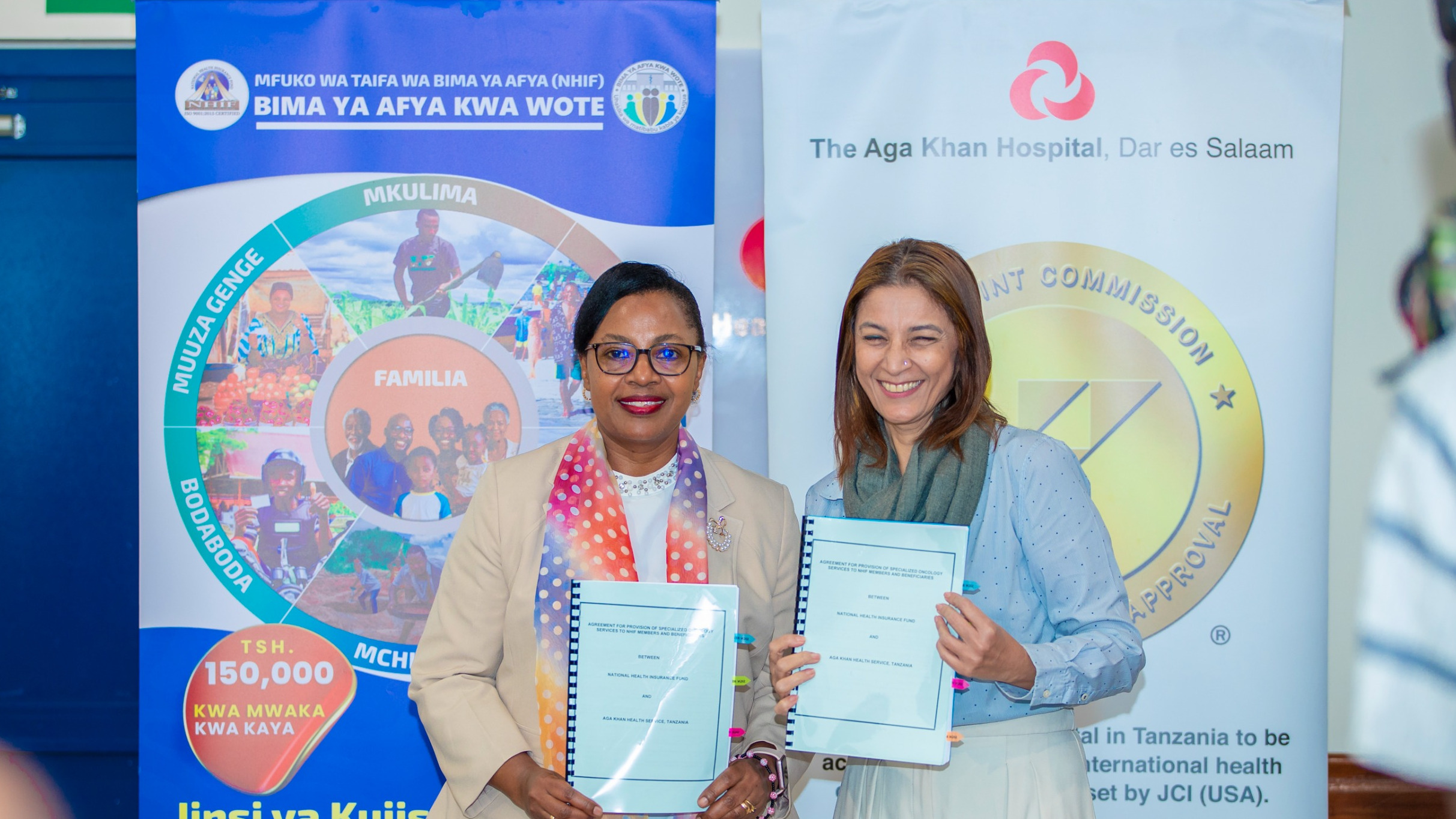 AGHA KHAN KUHUDUMIA WANACHAMA WA NHIF